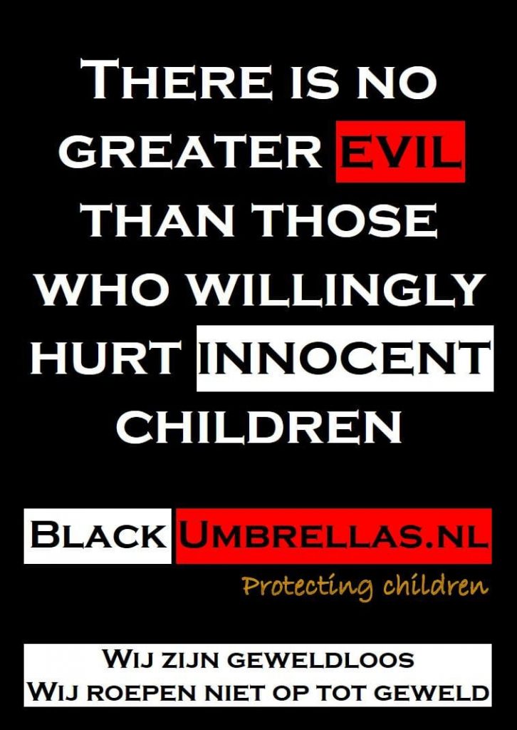 black umbrellas - onafhankelijk onderzoek satanisch ritueel kindermisbruik - satanisme